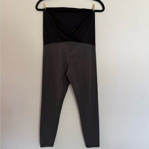 Gray Maternity Leggings